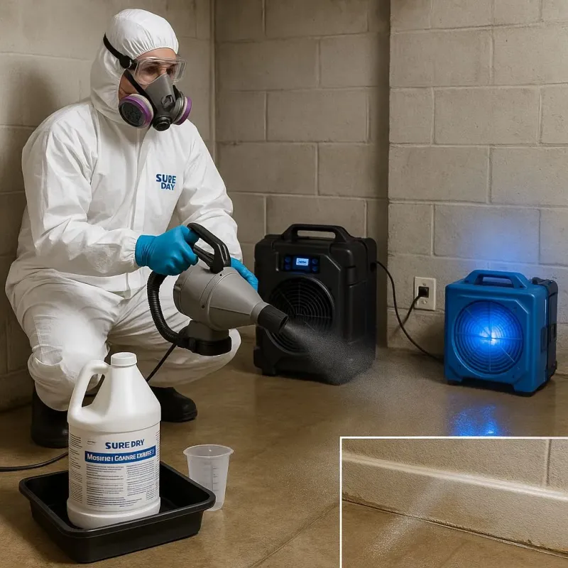 Sanitization and Odor Removal process in Town and Country, WA