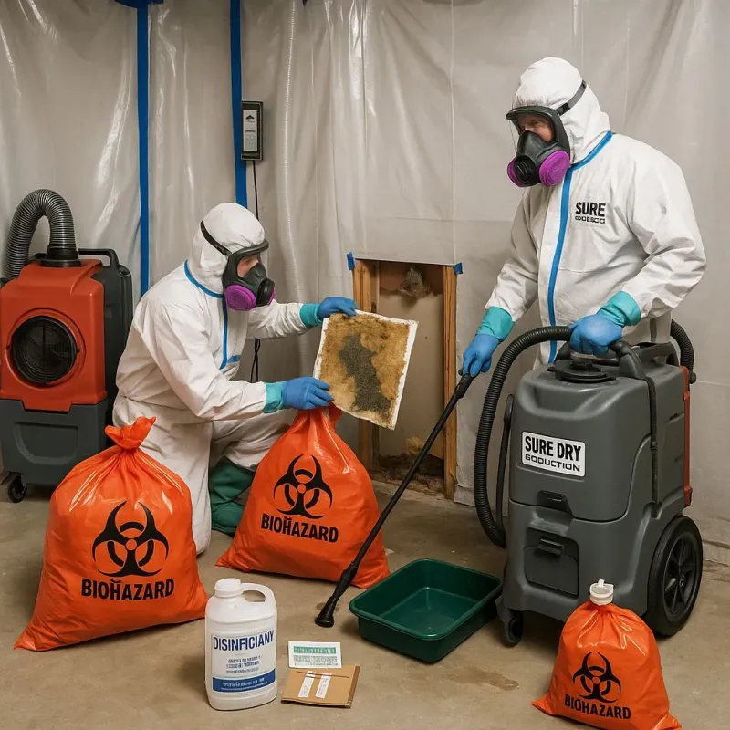 Contaminated Water Handling Protocols process in Town and Country, WA
